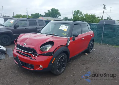 2015 Mini Countryman Cooper S from USA, damaged, VIN WMWZC3C57FWT04338